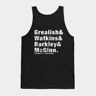 Football Is Everything - Grealish & Watkins & Barkley McGinn Tank Top